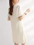 애니율 여성 여름 벌룬 소매 레이스 원피스 G4428 : 애니율
