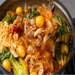 매콤얼큰한닭곱창전골 내장탕닭알탕 600g : 자담 푸드