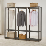 우드빌 드레스룸시스템행거 옷장 G6032/G8032 그레이 : 우드빌 드레스룸가구