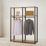 우드빌 드레스룸시스템행거 옷장 G6021/G8021 오크 : 우드빌 드레스룸가구