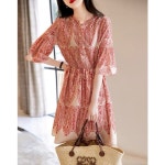 애니율 여성 여름 시원한 셔링 원피스 G4445 : 애니율