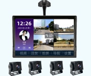 트럭 화물차 운전 레코더 모니터링 녹화 7인치 10인치 분할듀얼렌즈+뮤직비디오재생+카드없음 : 하나니아스79