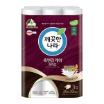 깨끗한나라 프리미엄 화장지 촉감 좋은 촉앤감 케어 3겹 30m 30롤 : 유림TS