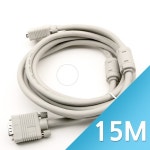 Coms 고급형 모니터 RGB 케이블 15M M/M C0190 : 마트천