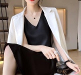 애니율 여성 여름 럭셔리 브이넥 나시 원피스 G4515 : 애니율