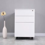 책상 서랍장 이동 책상 선반 데스크 서랍 프린터 받침대 URBAN 3단 : 오펜퍼니처