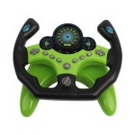 흡착고정 불빛 뮤직on 자동차 운전대 장난감 사고능력 조카선물 유아자동차 소근육발달 아기자동차 : 해피랜선스토어