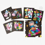 동물 12도안 포일아트 DIY 세트 방과후 어린이집 교구 : 제이엘글로벌마켓