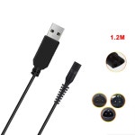 브라운 충전기 브라운면도기 충전 케이블 12V USB 차량용 휴대용 충전선 어댑터 : 물좋권