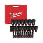 밀워키 49-66-7015 SHOCKWAVE 롱 임팩트 소켓세트 토션비트 13mm 29개 : 가람목공기계 이스타샵