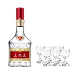 오량액 수정방 중국술 백주 빼갈 바이주잔 고량주잔 술잔 6개(20ml) : 세미주방