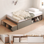 GD3565 수납침대프레임 슈퍼싱글 오픈서랍 원룸 학생 : 단골엔샵