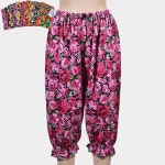 쾌적하고 위생적인 스프사 소재 꽃무늬 여성 8부 홈웨어 파자마 편한바지 통풍 여자 추천 잠옷 : 행복랜선스토어