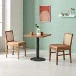 HDS51F 600 스퀘어 카페 테이블 주물다리 : 히트가구