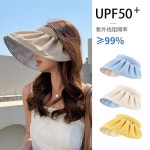 여름 창모자 썬캡 자외선차단 해변 농사 모자 : 마리앤직구