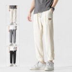 애니율 남성 여름 시원한 캐주얼 9부 밴딩 바지 G4775 : 애니율