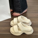 애니율 여성 여름 편안한 통굽 슬리퍼 샌들 G4813 : 애니율