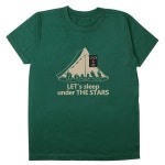 [BF-37] 빈스패밀리 별아래 캠핑 가족 반팔 티셔츠 패밀리룩 캠핑룩 : BeansFamily