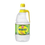 빨래식초 백식초 세탁용 섬유유연제 백초 화이트식초 : 마켓라임