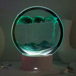 LED 모래멍 샌드아트 무드등 모래액자 5가지컬러 : 아트조이