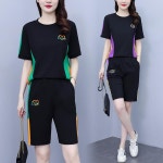애니율 여성 여름 티셔츠 반바지 상하의 세트 G4945 : 애니율