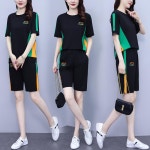 애니율 여성 여름 티셔츠 반바지 상하의 세트 G4945 : 애니율