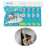 애견면봉 빠른흡수 순면 향균처리 강아지면봉 x4 고양이귀세정 귀봉 : FLOBATF