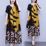 애니율 여성 여름 시원한 빅사이즈 롱 원피스 G4942 : 애니율