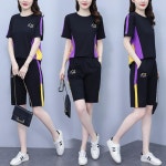애니율 여성 여름 티셔츠 반바지 상하의 세트 G4945 : 애니율