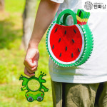 수박만들기 여름놀이 수박가방만들기 돌봄교실 집콕미술키트 : 민화샵