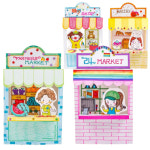 5set 우리동네 가게 상점 종이 입체 팝업 만들기 용품 집콕놀이 : 조이코스트1