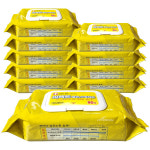 퍼펙트 살균 소독티슈 캡형 80매x10개 물티슈 : 주식회사 올바른 -올핏