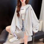 애니율 여성 여름 오버핏 후드 바람막이 자켓 G5093 : 애니율