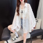 애니율 여성 여름 얇은 오버핏 셔츠 자켓 G5099 : 애니율
