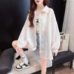 애니율 여성 여름 얇은 오버핏 셔츠 자켓 G5098 : 애니율