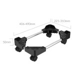 완전개방 PC이동받침 견고한 열배출 거치대 편리한 이동식 다이 : 샤크스토어