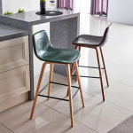 IGR-002 목재 빠의자(SH600/680) PU방석 절삭가능 : 아성가구