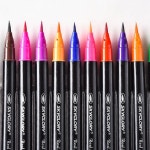 브러쉬펜 컬러 붓펜 캘리그라피 : 오토몬