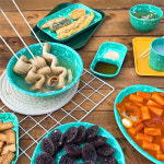 레트로 쑥색 멜라민 앞접시 1호 떡볶이 분식 순대 곱창 : 쿠치니티