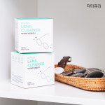 닥터퓨리 렌즈클리너 항균 티슈 100매 레몬향 휴대폰액정클리너 안경닦이 : 닥터퓨리
