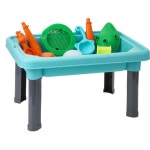 어린이 모래놀이 장난감 미니 테이블 토이 인지자극 도구 바닷가 : 온유얼마켓