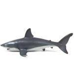 먹이를 찾는 무서운 백상어 피규어 물고기장난감 미니어처 바다의세계 자연학습교구 어린이선물 어린이집 : 해피랜선스토어