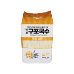 몽고식품 구포국수 진공소면 3kg 1box(6개) : 랜선N마트