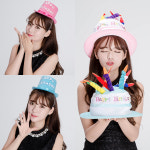 생일 케익 모자모음 축하 파티용품 이벤트 생일파티 : 파티쇼