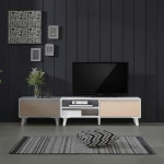 좁은집거실장 세련된 원룸티비수납장 다이 티브 서랍장 TV장 추천 : 달부리빙