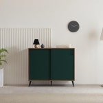 모던 1200 현관 거실 슬라이딩수납장 다용도실 베란다장 주방 도어 : 달부리빙