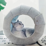 캣 변신 숨숨집 고양이 하우스 달팽이집 : 고양이냐옹