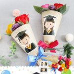 5set 비누꽃다발만들기 키트 졸업 선물 사탕 쪼물락 행사 공예 : 만들기친구