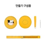 중등 창체활동 가죽공예 고양이 동전지갑만들기 4개 초등미술 유아미술 : 모아마켓77