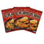 이가자연면 얼큰 누룽제비 3인분 얼큰한 수제비 고소한 누룽지 콜라보 : 킹콩마트1